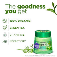 Boroplus Aloe Vera Gel With Green Tea 100% Organic For Skin & Hair, Rich In Vitamin E And Antiseptic Herbs For Smooth, Nourished And Moisturised Skin, 200Ml