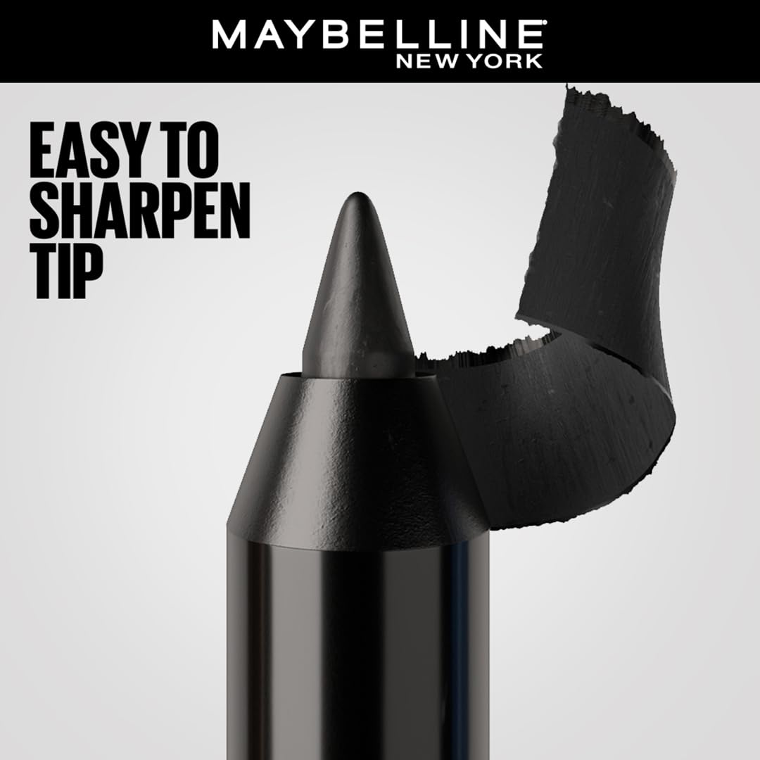 Maybelline New York Tattoo Studio Gel Eyeliner Kajal Color Pencil - Rich Amethyst, Metallic & Matte Looks That Last Up To 36 Hours, Maybelline Water-proof & Smudge Resistant Eyeliner