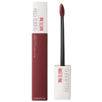 Maybelline New York Super Stay Matte Ink Liquid Lipstick, 50 Voyager, 5ml and Maybelline New York Super Stay Matte Ink Liquid Lipstick, 80 Ruler, 5ml