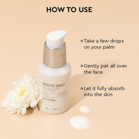 The Face Shop White Seed Brightening Face Serum with Niacinamide & Hyaluronic Acid |For Dark Spots, Dullness & Acne Scars | Suitable for Normal,Oily, Dry,Combination Skin|Sulphate & Paraben Free,30ml