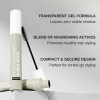 Bare Anatomy Expert Sleek Hair Finishing Stick|100% Alcohol & Silicon Free Formula|Baby Hair,Frizzy Hair & Flyaway Fixer|Non-Sticky & Non-Crunchy|Natural Sleek Finish With No Residue|10Ml,Gel