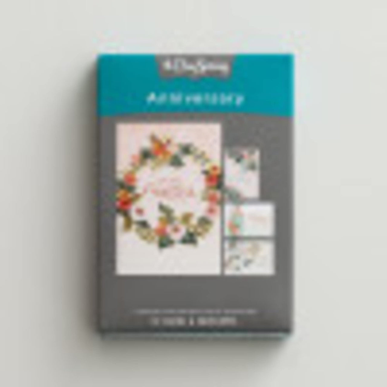 Dayspring - Happy Anniversary - 4 Design Assortment with Scripture - 12 Boxed Floral Cards and Envelopes (18561) (Pack of 2) 12 Count (Pack of 2)