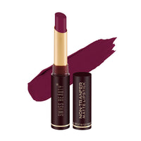 Swiss Beauty Non-Tranfer Matte Lipstick, Smooth & Waterproof, Bold Wine, 2g