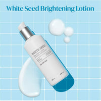 The Face Shop White Seed Brightening Face Lotion with Niacinamide & Vitamin B | For Dark Spots, Dullness & Acne Scars| Suitable for Normal, Oily, Dry, Combination Skin | Sulphate & Paraben Free, 145ml
