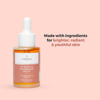 Be Soulfull Skin Brightening Pure Kumkumadi Face Oil for brighter radiant, and youthful skin - 30ml/