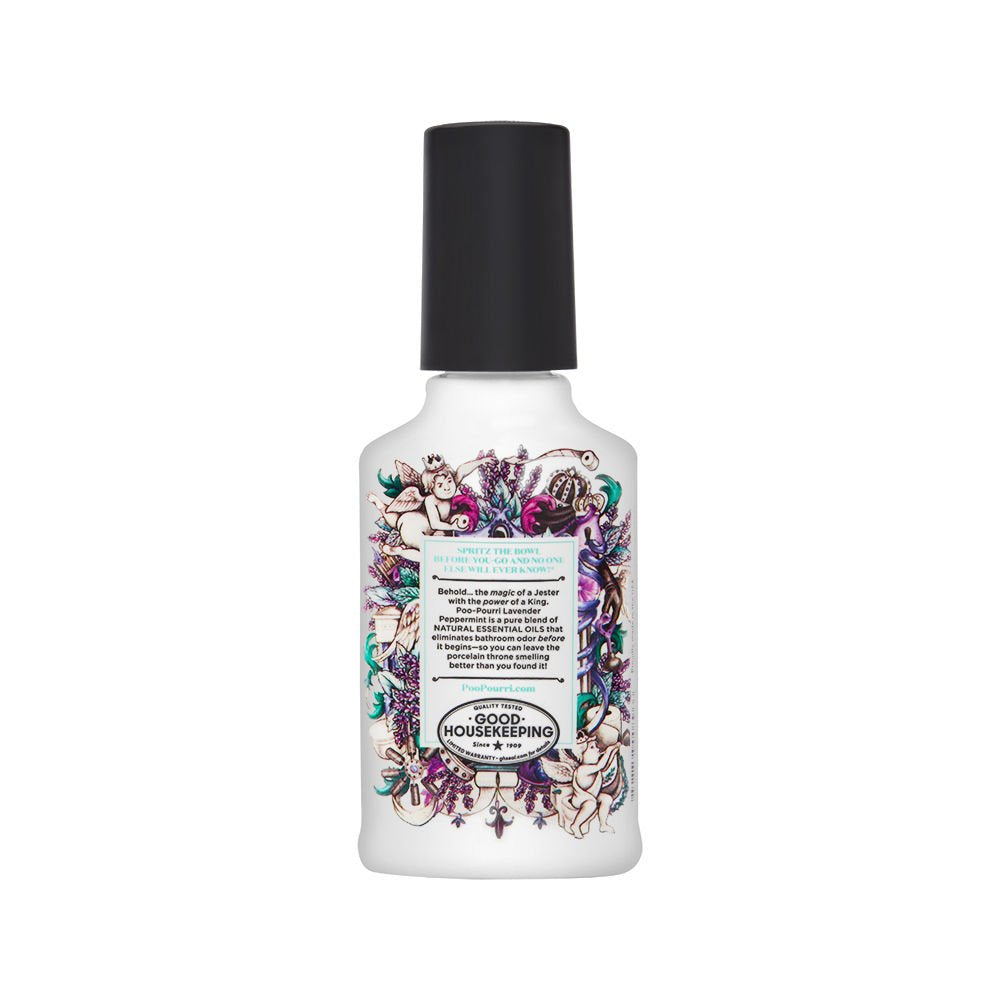 Poo-Pourri Before-You-Go Toilet Spray, Lavender Peppermint, Travel Size 10 mL - Lavender, Peppermint and Citrus 0.34 Fl Oz (Pack of 1)