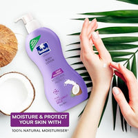 Parachute Advansed Deep Nourish Body Lotion for Women & Men, Dry Skin, 400ml | Pure Coconut Milk, 100% Natural, 72h Moisturisation
