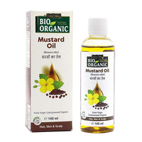 INDUS VALLEY 100% Natural Cold Pressed (Mustard Carrier Oil (100ml))