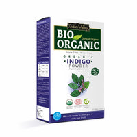 INDUS VALLEY Organic Indigo Powder | Indigofera tinctoria & Hair growout Oil, (100g + 100ml)