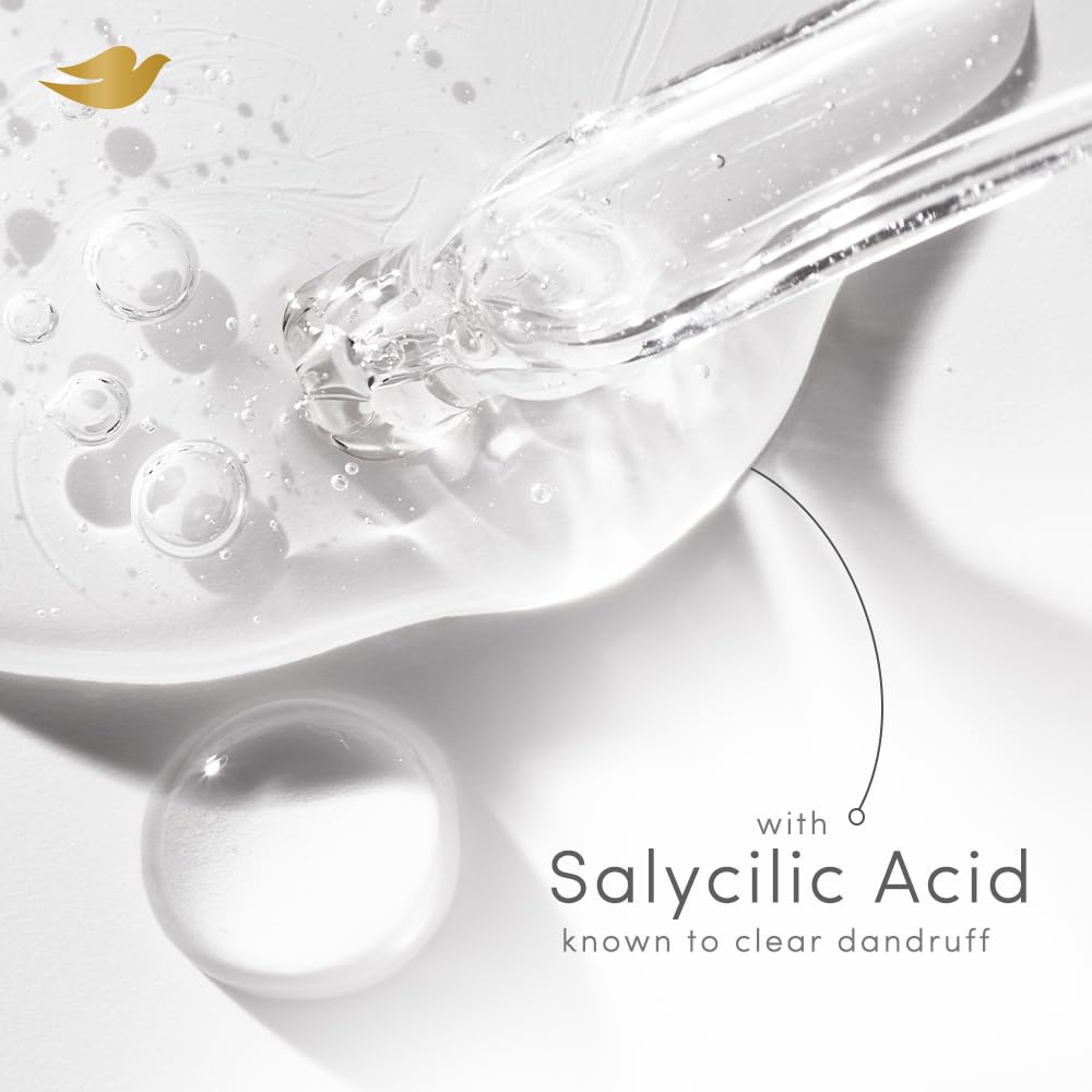 Dove Anti Dandruff Solutions Shampoo 340 ml|| Prevents Dandruff & Dry Scalp|| Mild Daily Shampoo for Smooth & Frizz Free Hair - For Men & Women