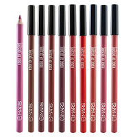 MARS BB Cream Lightweight Foundation | Blendable BB Cream for Women(30 ml) (Tan) Matte Lip Liner Set of 10 | One Swipe Smooth Application | Long Lasting Lip Pencil | Multicolor (1.4g x 10)