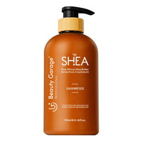 Beauty Garage African Shea Butter Shampoo | 750ml Sulphate Free Shampoo with Argan & Macadamia Oil | Smooth Shield Retention | For Dry & Frizzy Hair