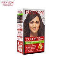 Revlon Color 'n Care Permanent Hair Color for Women -3 Darkest Brown | Blend of 4 oil's & Shea Butter| For Silky, Shiny & Nourished Hair | 100% Grey Coverage in 5 Minutes | Ammonia Free