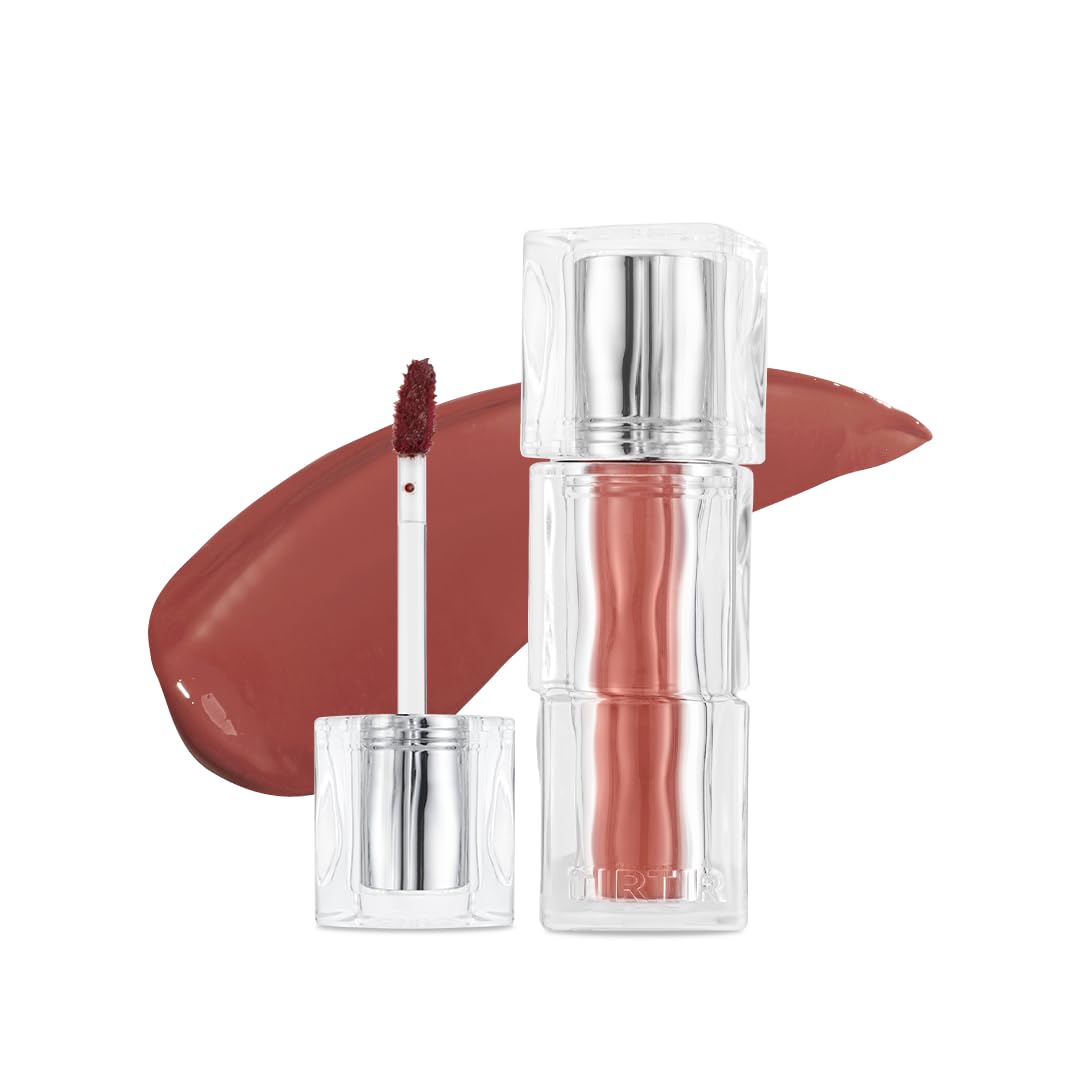 TIRTIR Waterism Tinted Lip Gloss, Kiss Ready Lipgloss, 12H Long Lasting Non Sticky Natural Tinted Glow Korean Multiuse Cheek and Lip Tint for Women gift, #05 SCOTCH SHOT, 1.8g