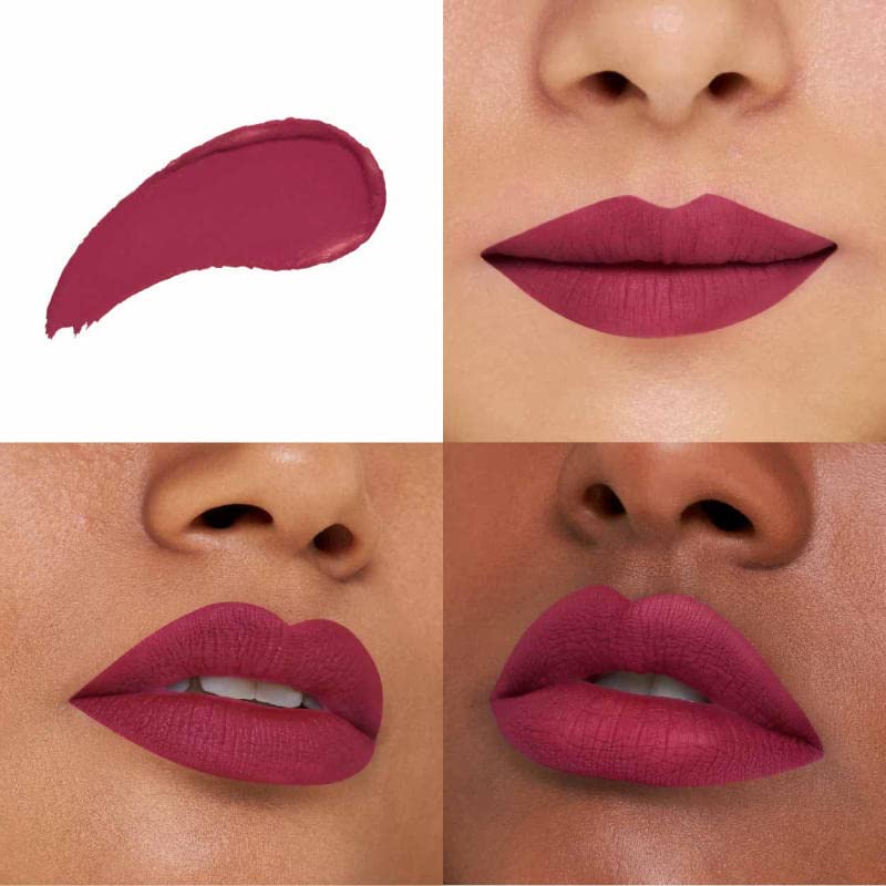 LoveChild Masaba Game On! - I Claim - Mad Matte Liquid Lipstick, Raspberry-Jam Pink Velvet Smooth, Non-Sticky, Hydrating & Moisturising, Lipsticks For All Skin Tones, 5Ml