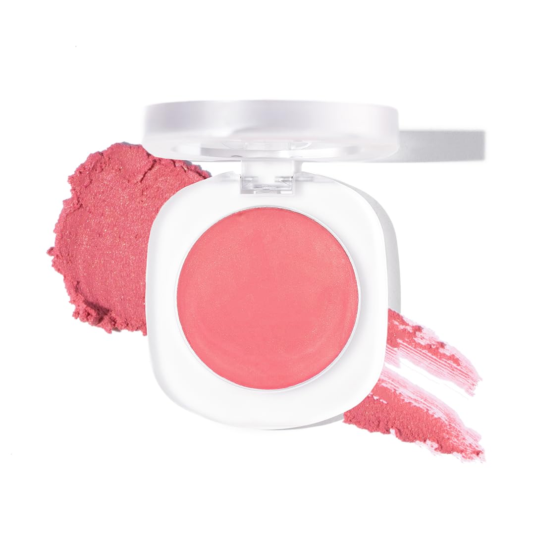 SIMPLYNAM Velvet Cream Magic Rosy Pink Blush | 4.5g | Multi-Purpose | Lightweight & Creamy | Highly Pigmented & Buildable | Sweat & Water-Resistant | Hydrating with Rosehip & Vanilla Fruit Oil