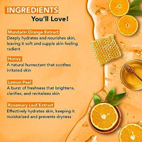 Botanic Hearth Mandarin Orange & Honey Body Wash with Lemon Peel Extract for a Radiant Glow | Sulphate & Paraben Free | Suitable for All Skin Types | Shower Gel for Men and Women| 245ml