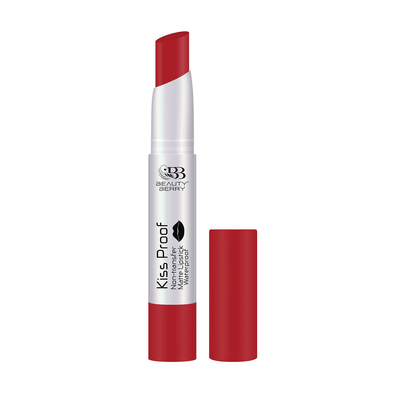 Beauty Berry Matte Lipstick | Highly Pigmented, Long Lasting, Non-Drying, Non-Transfer, Water Resistant | Red