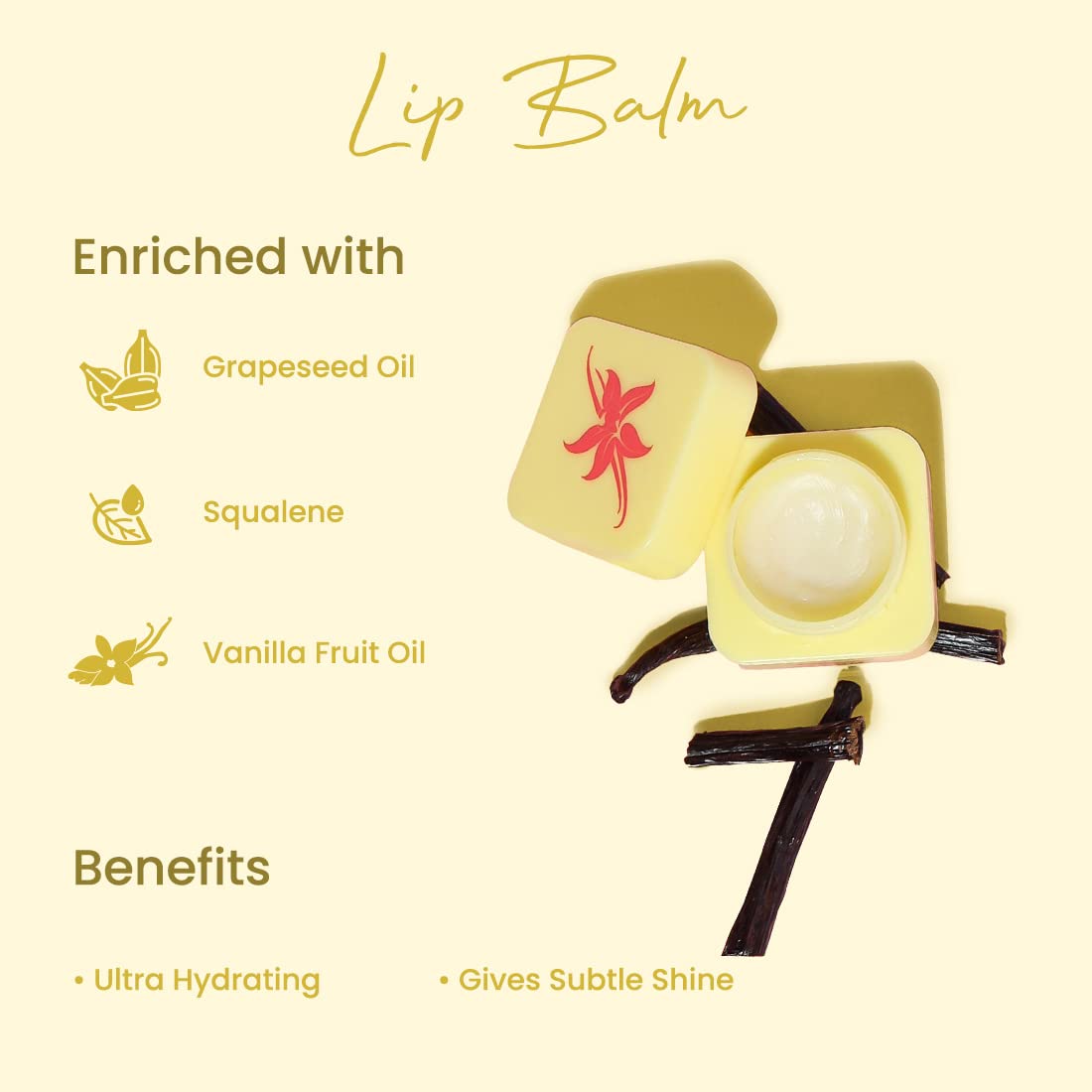 Earth Rhythm Lip Care Kit pack of 4 | Gift Set For Men & Women With Lip Scrub, Lip Serum, Lip Balm & Lip Mask | Exfoliate, Hydrate, Nourish, Moisturize - 4 Gm (Each)