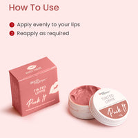 Earth Rhythm Tinted Lip Balm & Cheek Tint with SPF30 - Ahoy There, Nourishes & Hydrates Dry Chapped Lips, Provides UV Protection, with Shea Butter & Almond Oil, Chemical & Paraben free - 10g