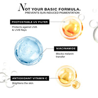 Novology SPF 50 PA++++ Tinted Sunscreen with Niacinamide for Pigmentation, Dark Spots and Acne Marks | Blends into Natural Finish | For All Skin Types | 50 g