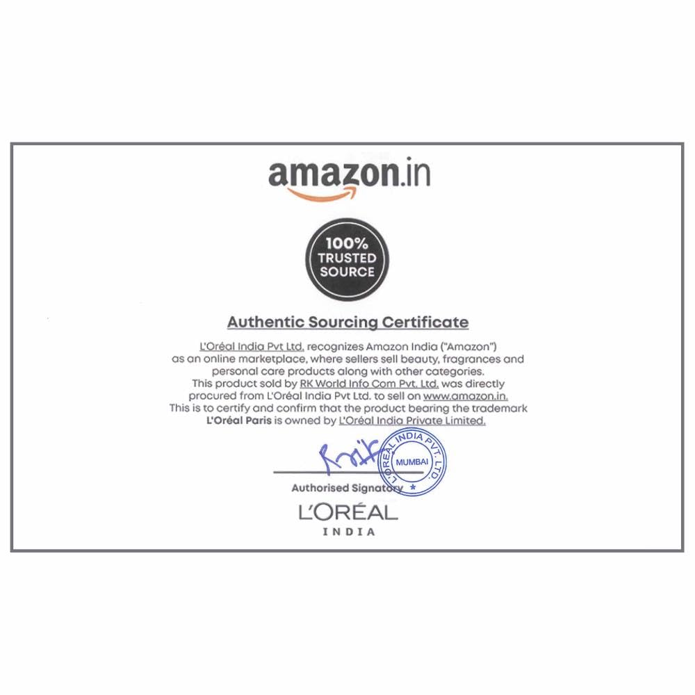 L'Oreal Paris Hyaluron Moisture 72HR Moisture Sealing Conditioner powered by Hyaluronic Acid, for Frizz-free, Hydrated and Bouncy Hair Full of Life | 180 ml