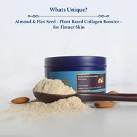 Blue Nectar Almond Ubtan Powder Face Pack for Anti-Aging and Firming | Natural Exfoliator for Face with Multani Mitti Powder (100 gm, 12 Herbs)