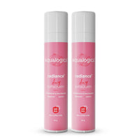 Aqualogica Radiance+ Dewy Sunscreen SPF 50+ PA+++ | Lightweight texture for oily, combination, acne prone skin | Broad spectrum protection | No white cast, Non greasy | For Men & Women | 50g x 2