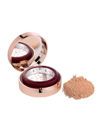 Typsy Beauty Hustle & Grind Setting Powder I Caramel Frappe I Unique In-Built Powderizer for Zero Waste & Spilling I Packed with Hayalauronic Acid & Ceramides I Medium Beige I Paraben Free | 4.5g