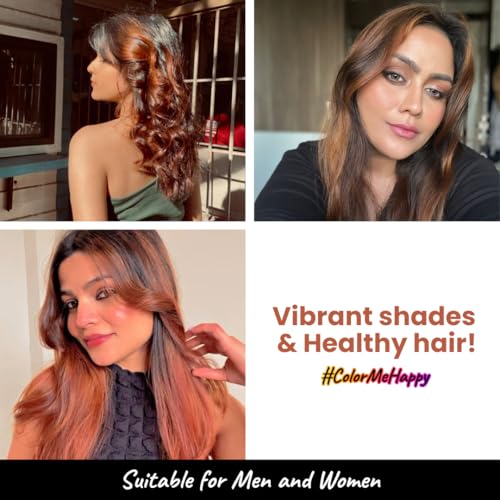 2.Oh! Italian- Caramel Brown Hair Color For Women & Men | Ammonia-Free DIY Semi Permanent Hair Color | Enriched with Argan Oil | Lasts upto 4-5 Washes