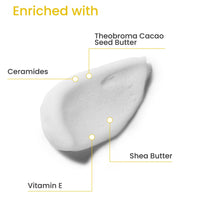 Earth Rhythm Hand Cream - Cotton Crisp for Dry & Rough Hands, Intense Moisturization Non Greasy, Fast Absorbing, Moisturizes, Enriched with Ceramides, Shea Butter, Cacao Seed Butter for Men & Women - 30ml