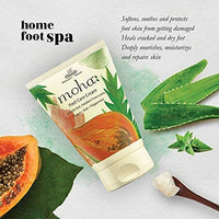 moha: Foot Cream For Rough, Dry and Cracked Heel, Feet Cream For Heel Repair With Benefits Of AleoVera, Papaya & Peppermint (50 g (Pack of 1))