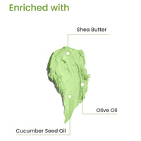 Earth Rhythm Summer Rain Butter Cream Soap| Cleanse, Moisturizes Skin, Make Skin Soft & Supple | Cucumber Seed oil,Shea Butter | for All Skin Type | Men & Women - 160g (Summer Rain)