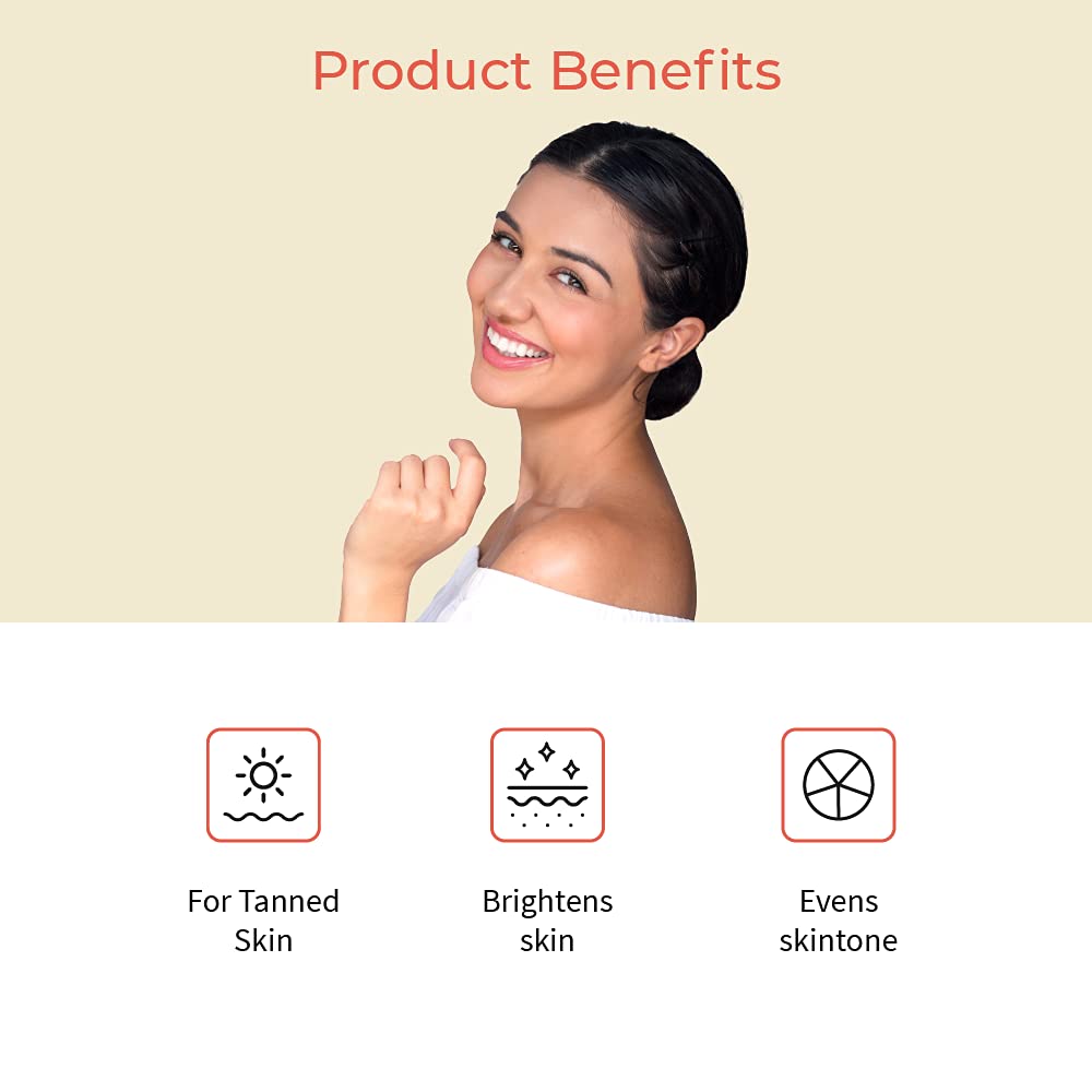 Vedix Vitamin C Face Serum, Customised Ayurvedic Aloka VC Brightening Face Serum, With Amla + Yashtimadhu + Jambira For Tanned Skin - 20 ml