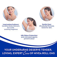 Nivea Deodorant Roll On, Fresh Natural for Unisex, 50ml (Pack of 3)