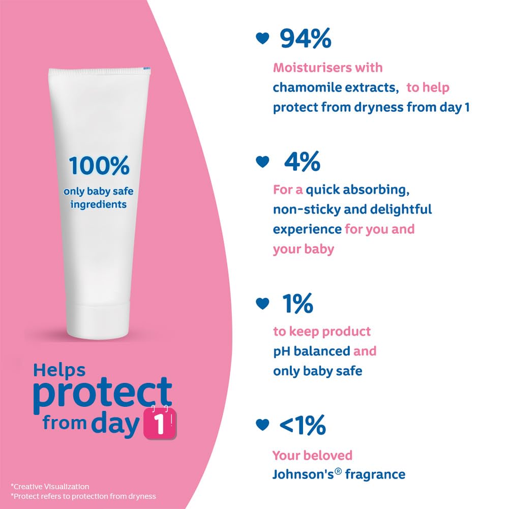 Johnson's Baby Cream For Summer, 100g