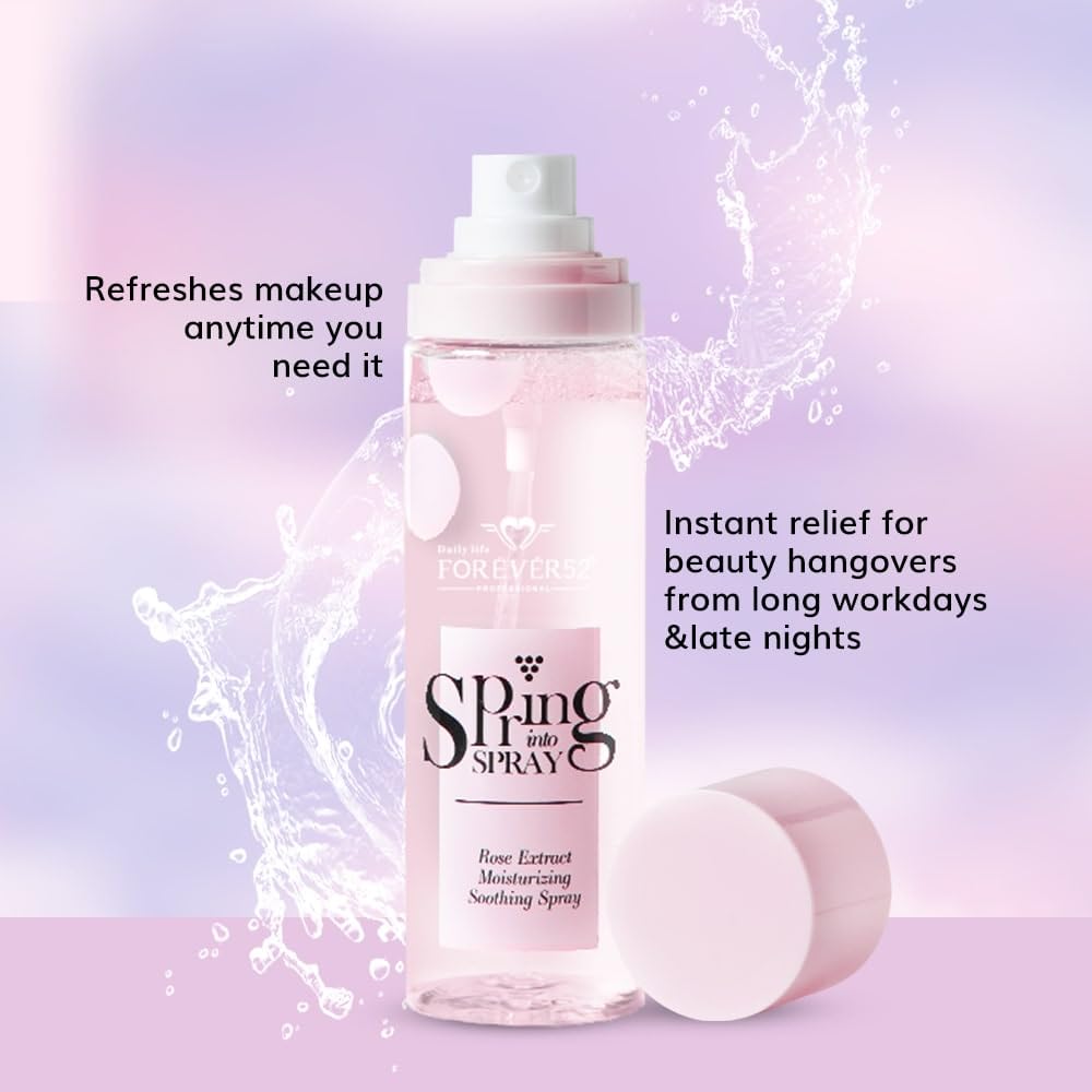 Forever52 Daily Life Spring Into Spray (110ml) | Infused With Mint, Chamomile, And Rose Extracts | One Extract Moisturizing Soothing Spray
