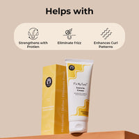 Fix My Curls Leave In Cream | Enriched with Jojoba Oil & Nigella Sativa Seed Oil| Curly And Wavy Hair Cruelty-Free Vegan Frizz Control Hydration