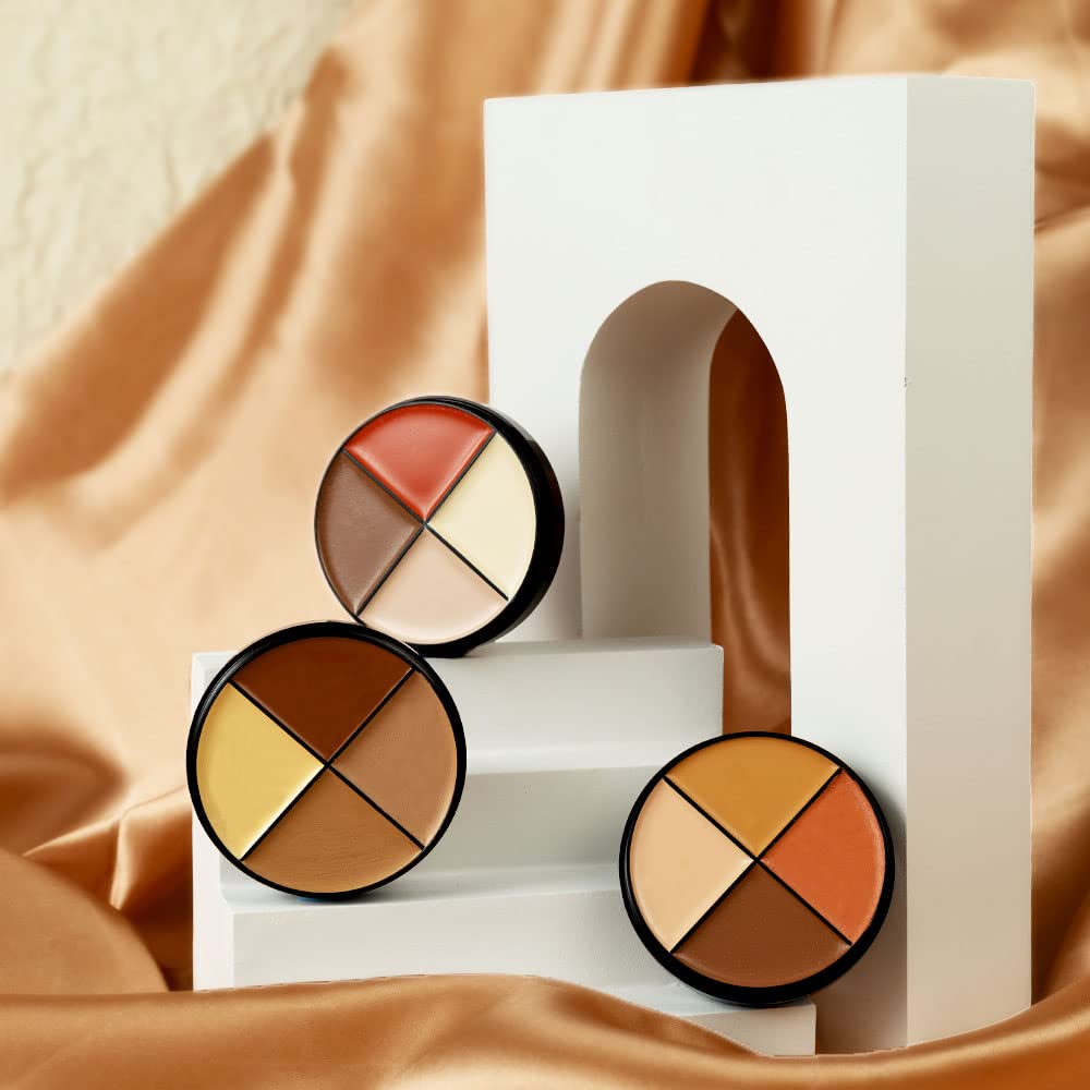 Daily Life Forever52 Matte Finish 4 Color Shades Concealer Kit Multipurpose creamy, lightweight Easy-To-Blend Hydrating Formula For Smooth Long Lasting Natural Finish Perfect Look AC003