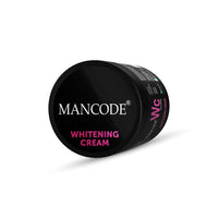 Mancode Whitening Cream for Men | 100g | Glowing Radiant Skin | Daily Defence From Pollution | Reduces Acne & Dark Spots | Cream With UV Protect | Everyday Skin Care