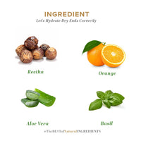 Khadi Natural Orange and Lemongrass Herbal Hair Conditioner 210ml, For Frizzy Hair, For Repairing Damaged Hair