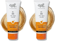 Chemist At Play Gentle Exfoliating Face Scrub with Mandelic Acid & Walnuts | Removes Dead Skin & Blackheads | Detans |Gives Instant Glow| Face Scrub for Women & Men | 100ml (Pack of 2)
