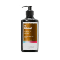 THE LOVE CO Be Radiant 5% Glycolic Acid Body Wash | Body Wash Shower Gel for Dark Spots & Dark Patches | Helps Improve Rough, Bumpy & Strawberry Skin | For Men & Women - 250ml