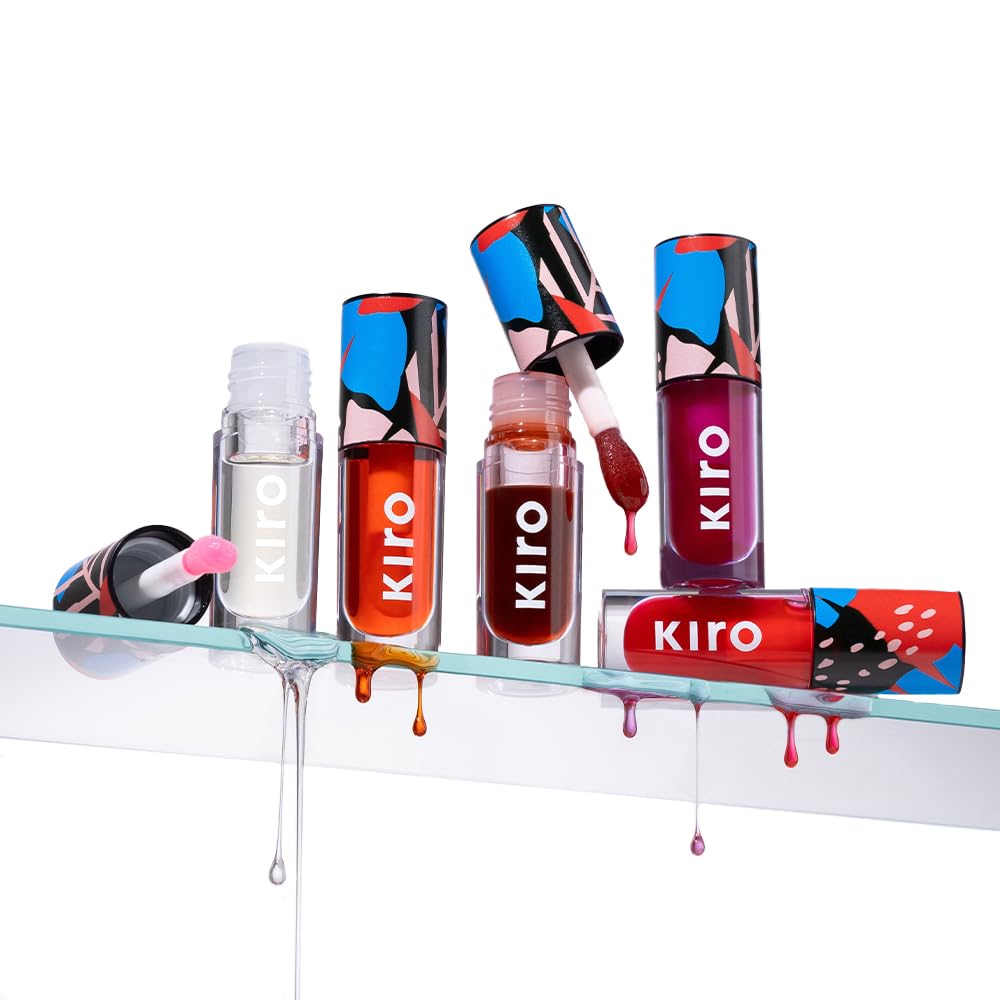 Kiro PH-Play Color Changing Lip & Cheek Oil - Raspberry Ripple, 5.5ml | Hydrating, Skin Brightening, Reduce Fine Lines | Non-Sticky, Non Greasy | Skin Care Infused with Moringa, Rosehip & Avocado Oils