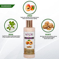 Khadi Mauri Herbal Apricot Face Scrub Dead Skin Remover & Revitalises Health, 210 Ml