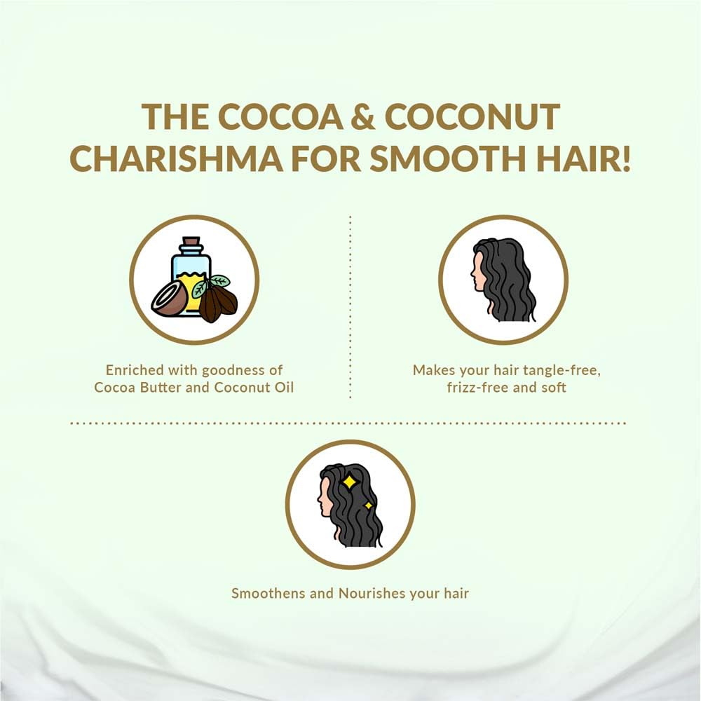 Olivia Xtra Moisturizing Hair Conditioner with Coconut Oil & Cocoa Butter | Deep Nourishing Conditioner for Frizzy Hair | Hydrates Dry & Damaged Hair | Repair & Softness Formula - 200ml