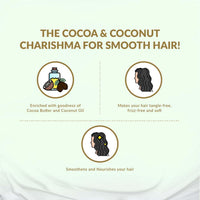 Olivia Xtra Moisturizing Hair Conditioner with Coconut Oil & Cocoa Butter | Deep Nourishing Conditioner for Frizzy Hair | Hydrates Dry & Damaged Hair | Repair & Softness Formula - 200ml