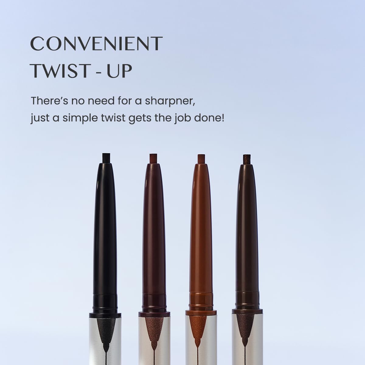 SHARP SO SIMPLE WATERPROOF PENCIL LINER 004 DARK BROWN