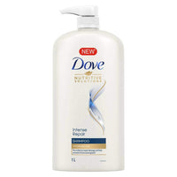 TRESemme Keratin Smooth Shampoo, 580ml & Dove Intense Repair Shampoo, 1L