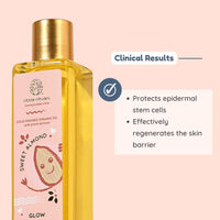 Little Rituals SWEET ALMOND (BADAM OIL) Baby Massage Oil and Hair oil, Cold Pressed and Certified ORGANIC with SWISS Plant Actives. Dermatologist Tested by Pediatrics, Mild & Gentle & Safe (200 ML)